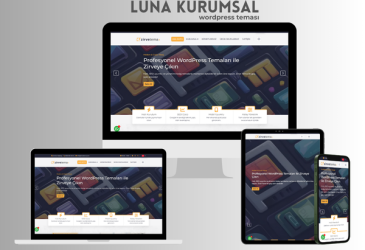 Luna Kurumsal WordPress Teması